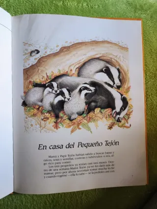 Mamás y cachorros del bosque