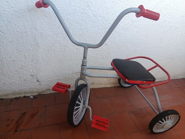 Triciclo Infantil Vintage Duch Años 70 de hierro