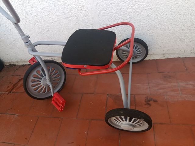 Triciclo Infantil Vintage Duch Años 70 de hierro