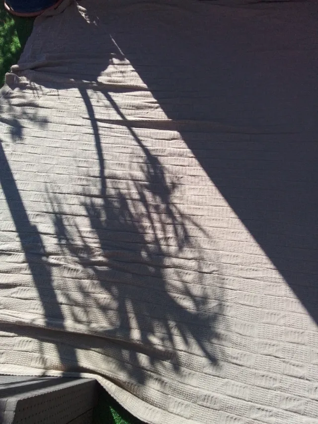 Colcha de algodón 100x100