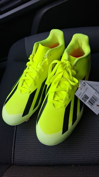 Botas de fútbol Adidas X Crazyfast Club FX Talla 4