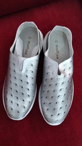 Zapatos de mujer color plata