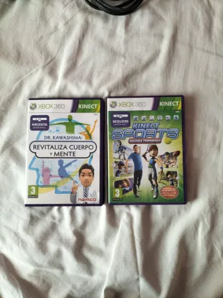 Xbox 360 Kinect Dr. Kawashima + Kinect Sports