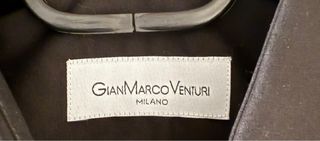 Camicia elegante Gianmarco Venturi nera taglia 40