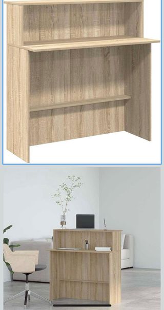 Mostrador/Recibidor Roble Nuevo caja sin abrir