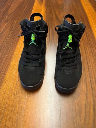 Scarpe Jordan Nere e Verdi