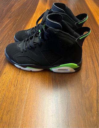 Scarpe Jordan Nere e Verdi