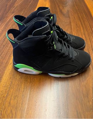 Scarpe Jordan Nere e Verdi