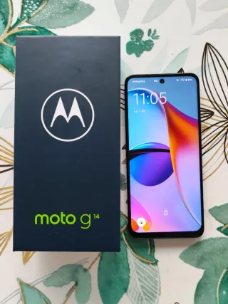 Motorola g14 Steel Gray Smartphone 128Gb 50MP 4G
