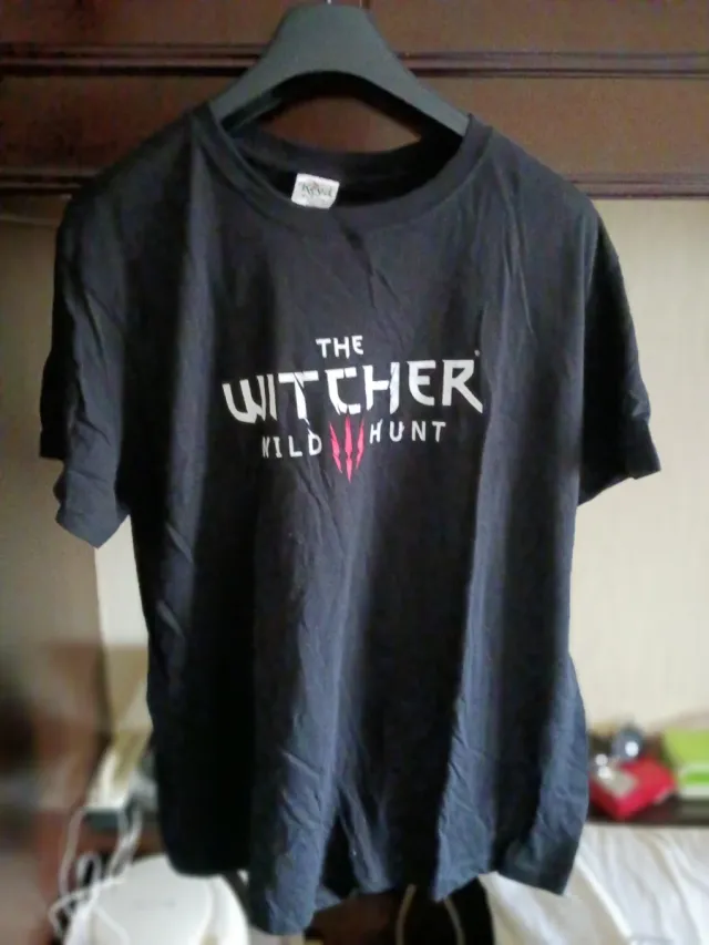 Maglietta The Witcher Wild Hunt Nera taglia L