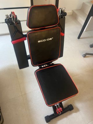 ECODE Banco Musculación Multifuncional