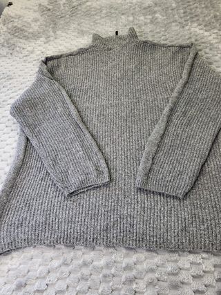 Jersey Fila Lana Gris Punto Grueso XXL