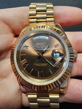 Reloj Seiko Presidencial Automático Dorado
