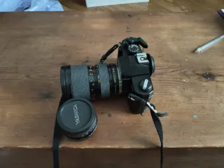 Cámara Analógica Yashica Negra