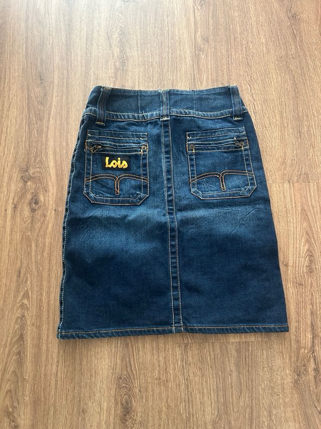 Falda vaquera Lois azul
