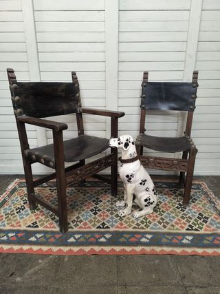 Sillón y silla frailero. Varios precios