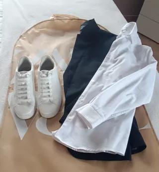 Traje completo Zara negro