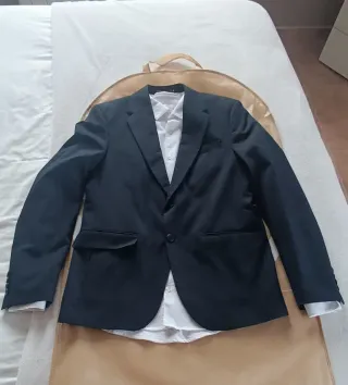 Traje completo Zara negro