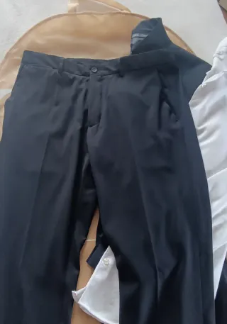 Traje completo Zara negro