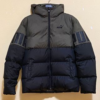 Puma Piumino Giubbotto Verde Khaki Nero M Casual