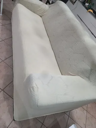 Copridivano con foglie 3D per 3 posti nuovo