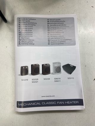 Calefactor Rowenta Comfort Compact bajo consumo