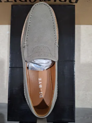 Mocasines deportivos hombre grises