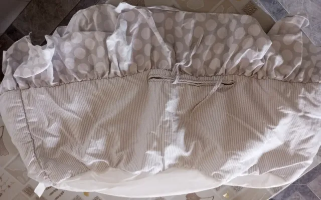 Set lenzuola e federa per culla del bambino.