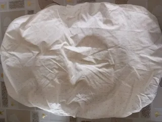 Lote sábanas y funda moisés bebé.