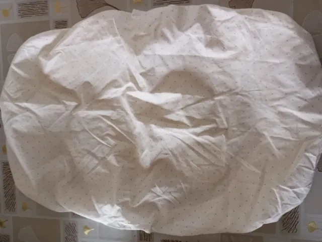 Set lenzuola e federa per culla del bambino.