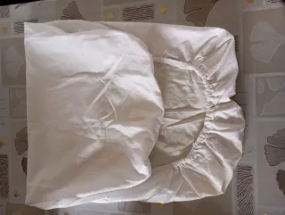 Lote sábanas y funda moisés bebé.