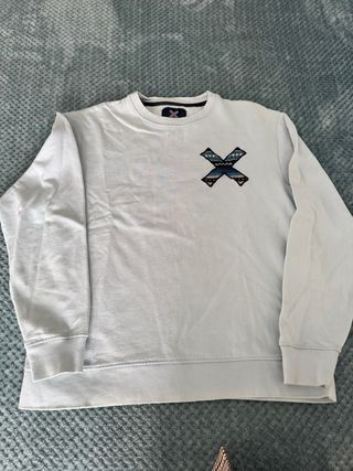 Sudadera blanca talla XS