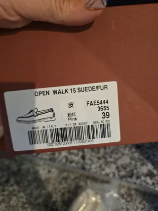 Mocasines Loro Piana Rosa