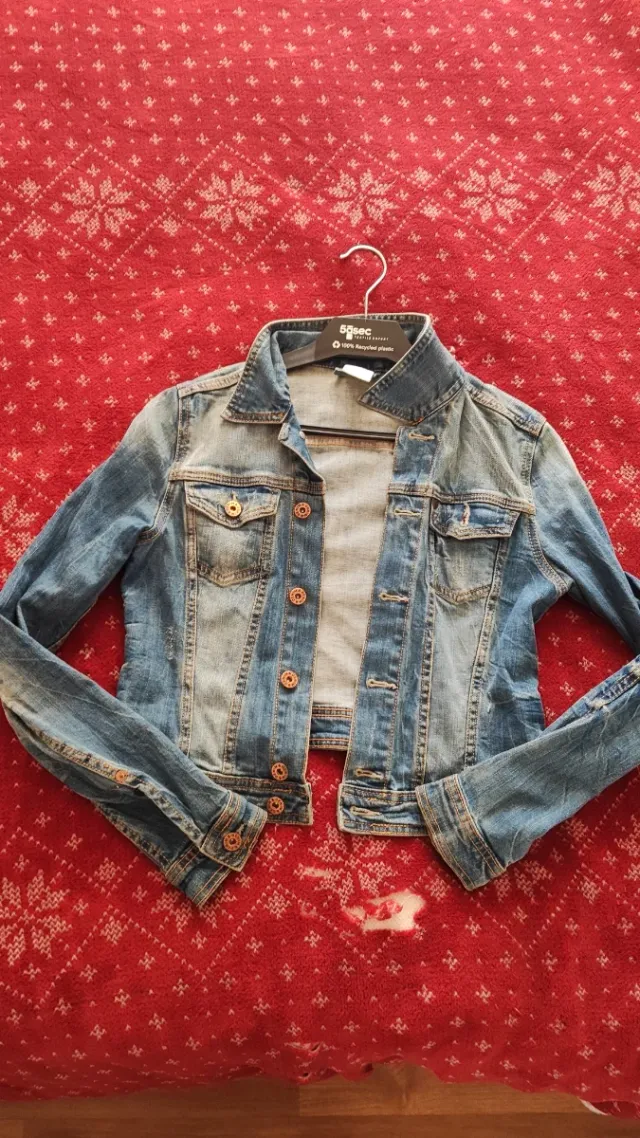 Chaqueta vaquera azul