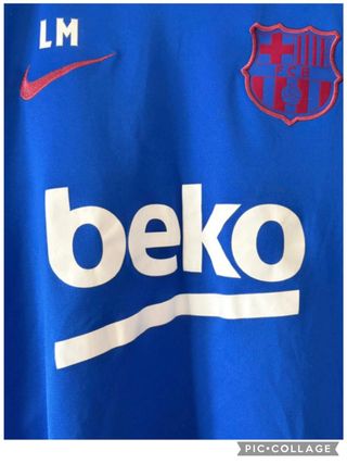 Camiseta FC Barcelona Nike Azul Roja