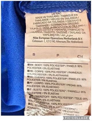 Camiseta FC Barcelona Nike Azul Roja