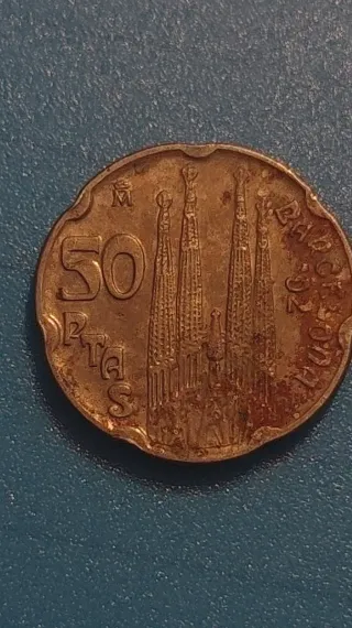 50 Pesetas 1980 Sagrada Familia