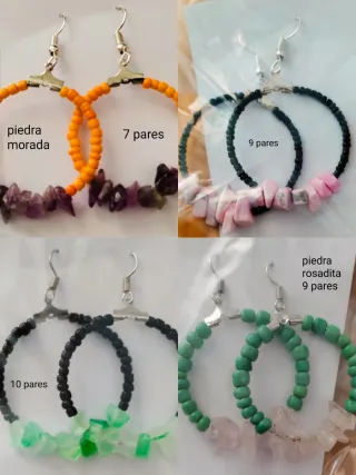 Pendientes de minerales 1