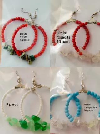 Pendientes de minerales 1