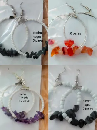 Pendientes de minerales 1