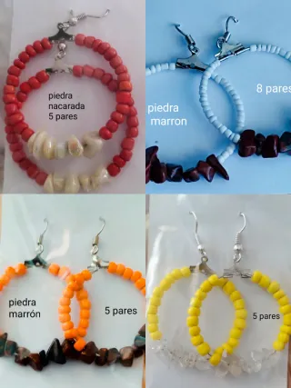 Pendientes de minerales 1