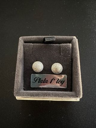 Pendientes Piña Grau Plata 1a ley