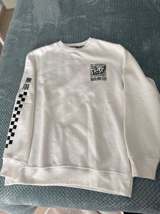 Sudadera blanca talla S