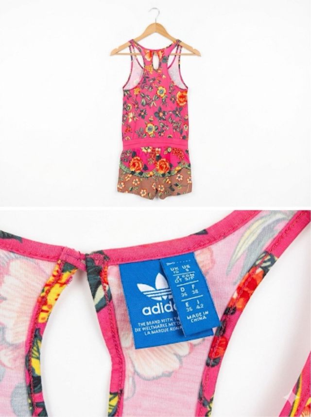 Mono corto estampado Adidas Originals