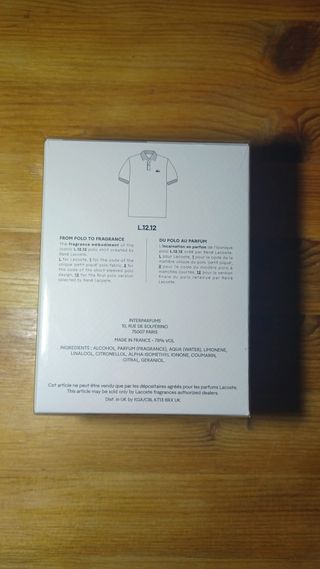 LACOSTE Blanc Eau De Parfum 100ML