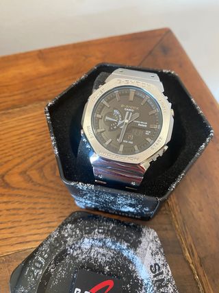 Reloj G-Shock Casio Plata