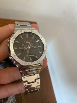 Reloj G-Shock Casio Plata