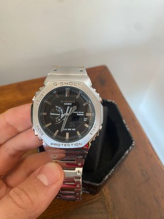 Reloj G-Shock Casio Plata