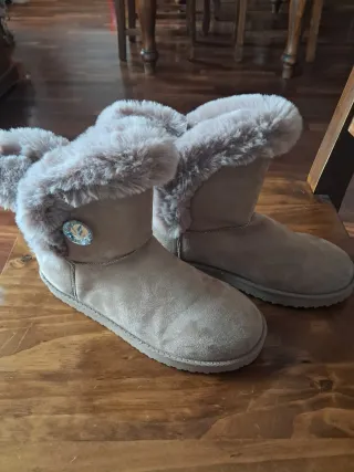 Stivaletti imbottiti con pelliccia