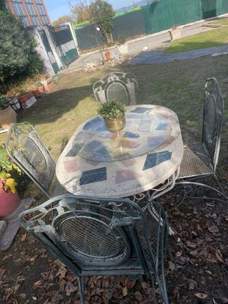 Tavolo e Sedie da Giardino Esterno